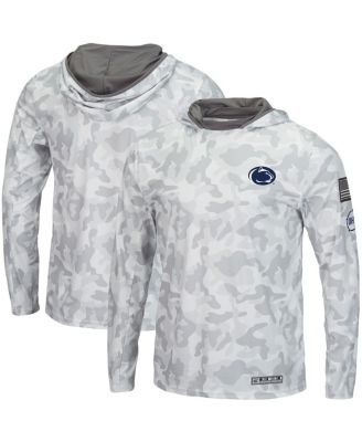 Men's Arctic Camo Penn State Nittany Lions OHT Military-Inspired Appreciation Long Sleeve Hoodie Top