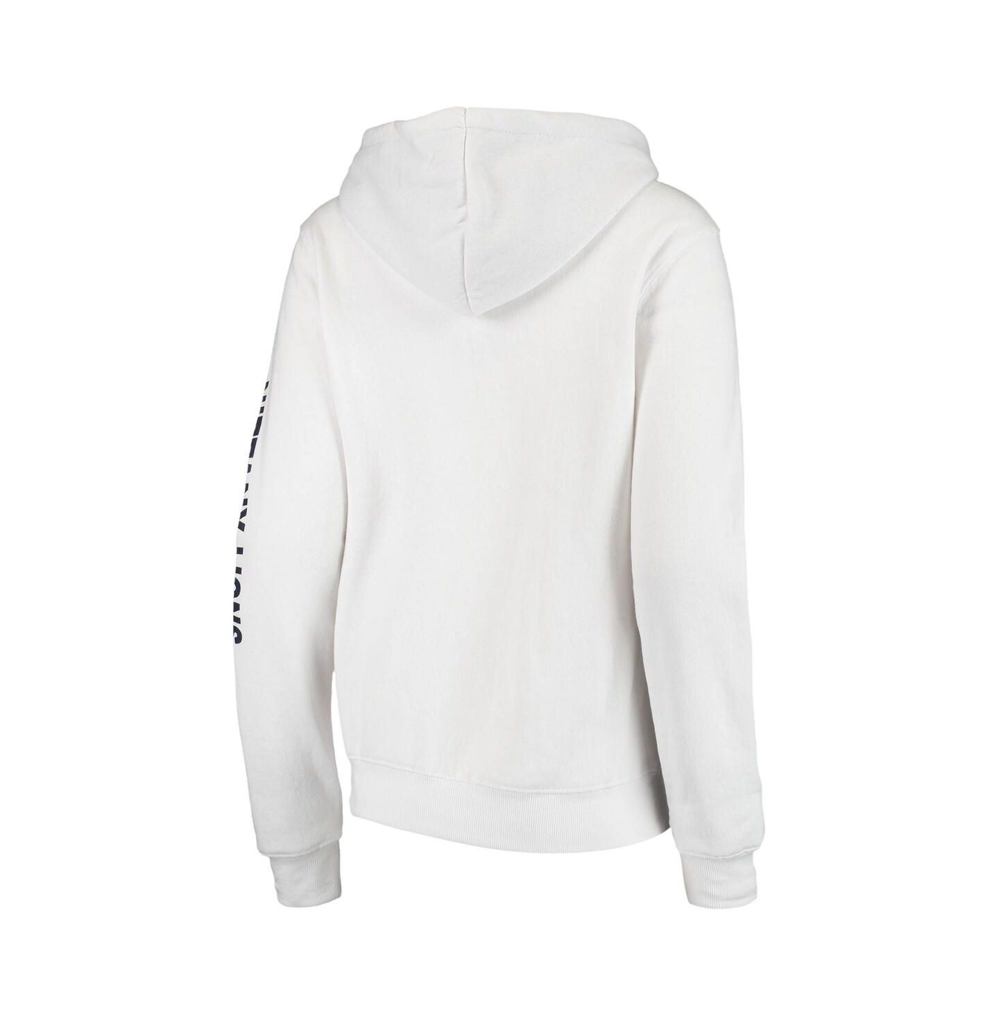 Женское худи Colosseum Penn State Nittany Lions Loud and Proud Pullover, цвет: Белый — фото 2