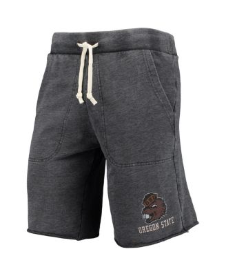 Men's Heathered Black Oregon State Beavers Victory Lounge Shorts