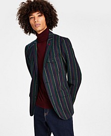 Men's Bromley Slim-Fit Stripe Blazer 