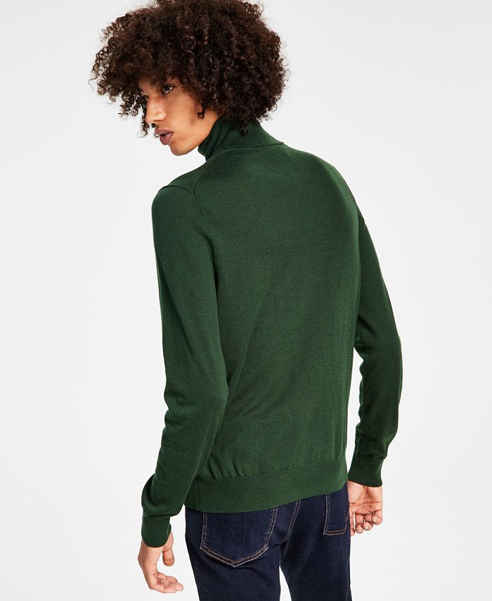 Paisley & Gray Men's Slim StraightFit Fine Gauge Turtleneck Solid