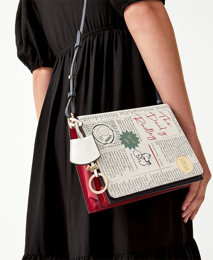 Radley London Book Street Small Flapover Leather Crossbody Macy's