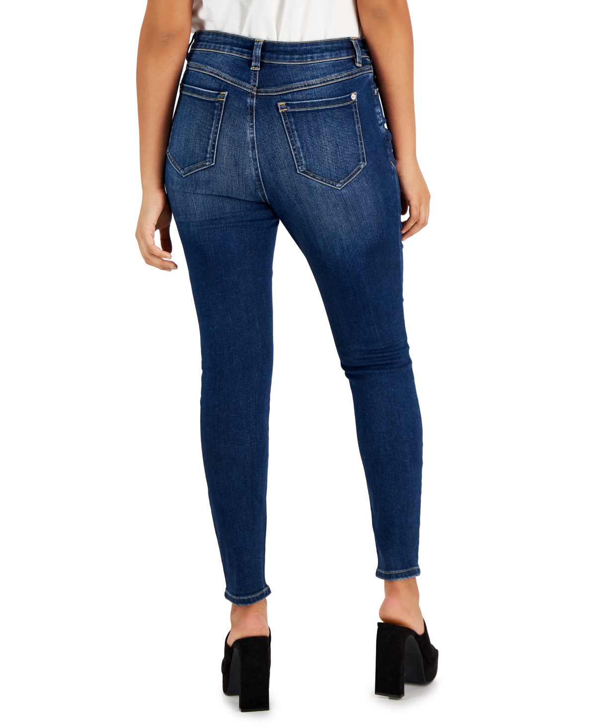 INC INTERNATIONAL CONCEPTS WOMEN'S CURVY MID RISE SKINNY JEANS, CREATED FOR MACY'S 