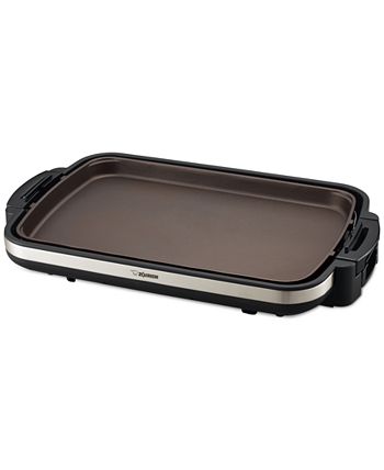 Zojirushi EA-DCC10 Gourmet Sizzler Electric Griddle,Stainless Brown Extra  Large