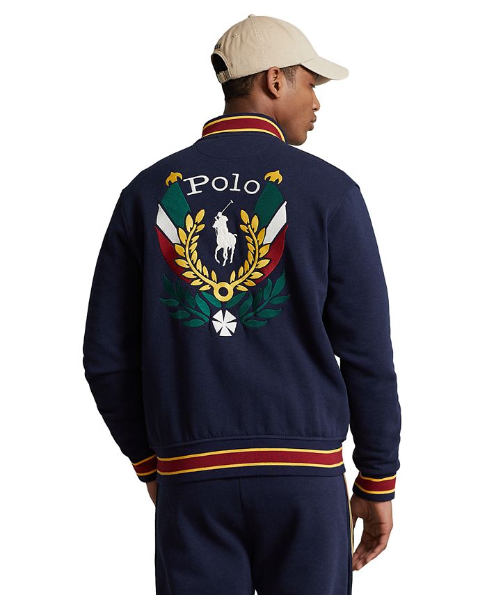 Polo Ralph Lauren Men's Uni Crest Fleece Jacket Macy's