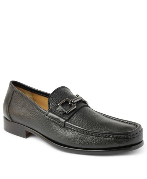 Мужские туфли Bruno Magli Trieste Loafer, цвет: Чёрный