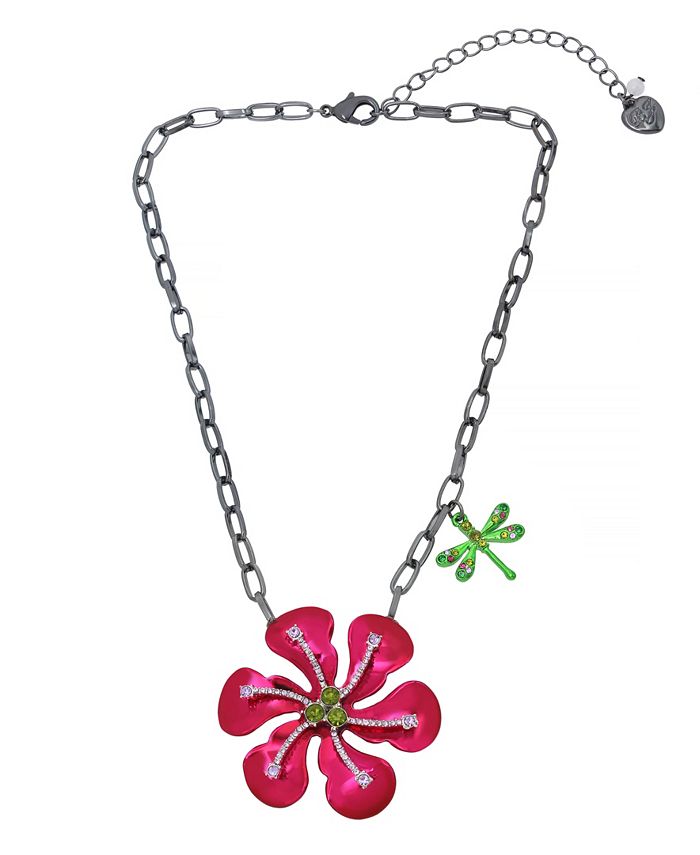Betsey johnson daisy top necklace
