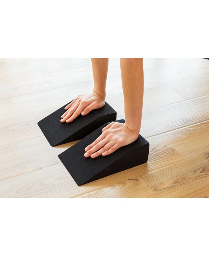 StrongTek Yoga Foam Wedge Blocks, Soft Wrist Wedge, One Pair Macy's