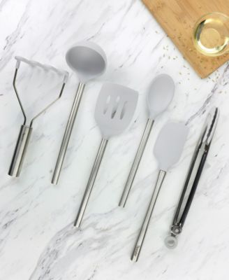 6-Pc. Silicone-Head Kitchen Utensil Set