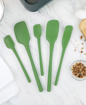 5-Pc. Flex-Core All-Silicone Kitchen Spatula Set