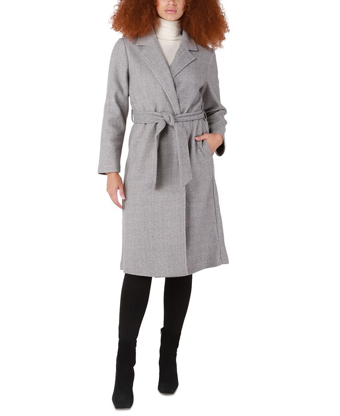 Self tie coat top