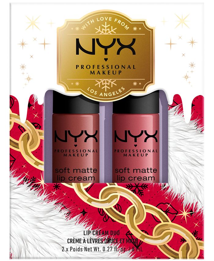 NYX Professional Makeup Soft Matte Lip Cream Duo - Macy\'s