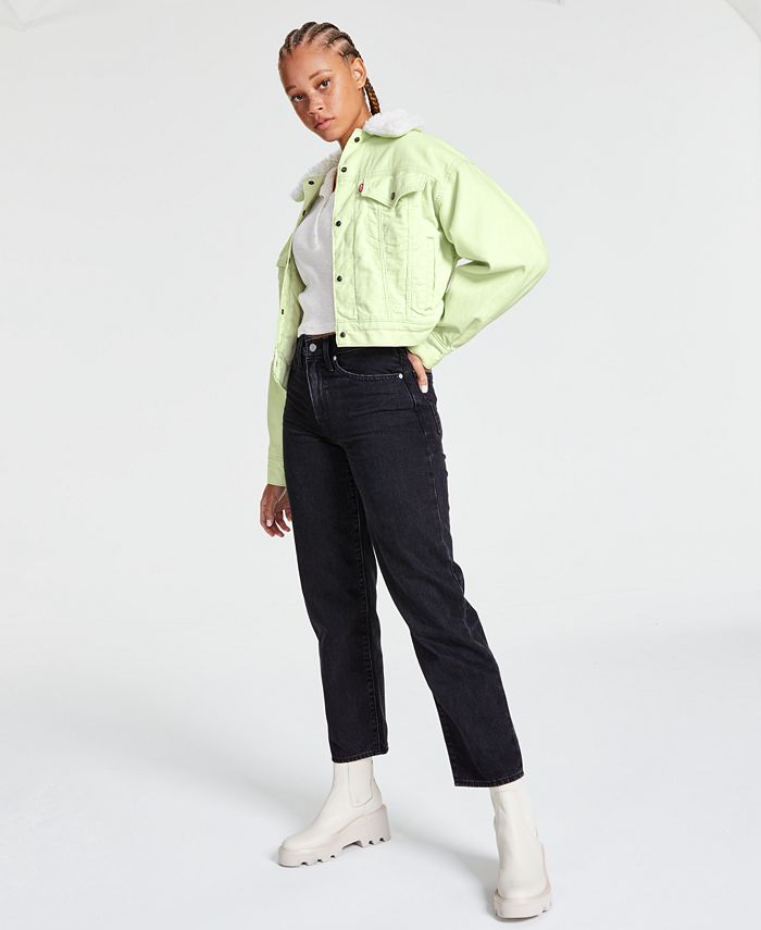 Levi's Women's Sherpa Baby Baggy, Sunbloom Henley & 94 Baggy Jeans &  Reviews - All Juniors' Clothing - Juniors - Macy's