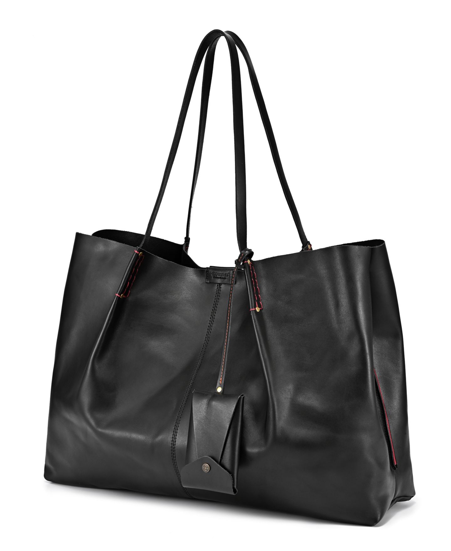 Женская сумка OLD TREND Calla Extra-Large Leather, цвет: Чёрный — фото 6