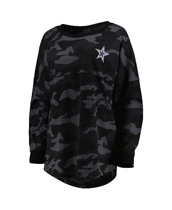 New Era Women's Black Dallas Cowboys Camo Long Sleeve T-shirt - Macy's