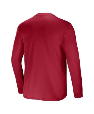 Men's NFL x Darius Rucker Collection by Cardinal Arizona Cardinals Team Long Sleeve T-shirt
