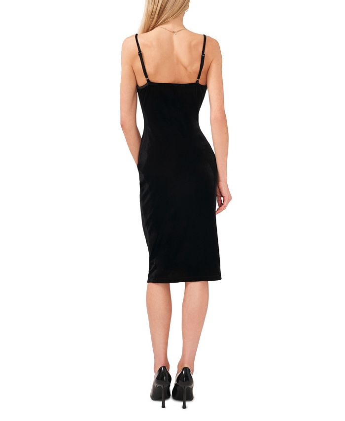 1.STATE Women's Velvet Slip Dress & Reviews - Dresses - Women - Macy's
