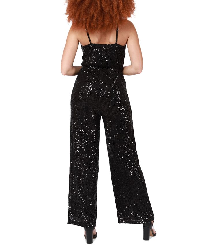 Sequin-Embellished Jumpsuit