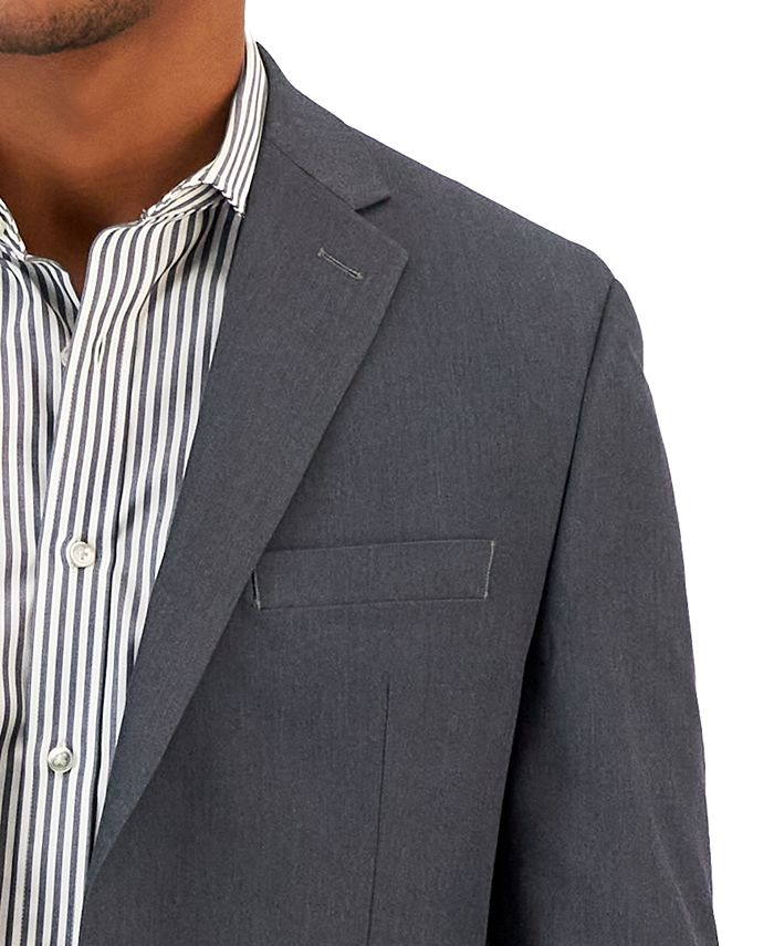 Van Heusen Men's Flex Plain Slim Fit Suits Black Size 36