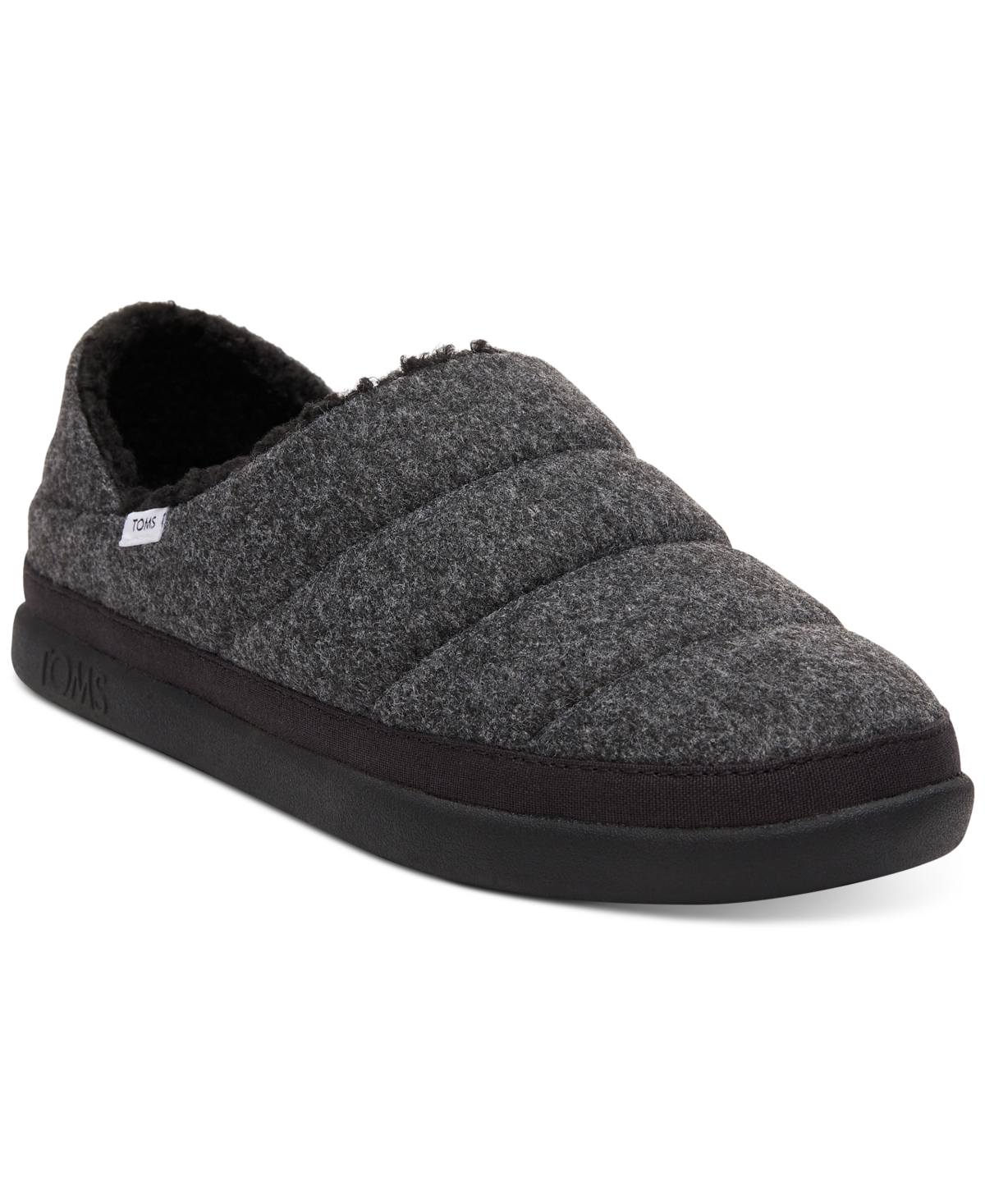 TOMS WOMEN'S EZRA QUILTED SLIP-ON SLIPPERS