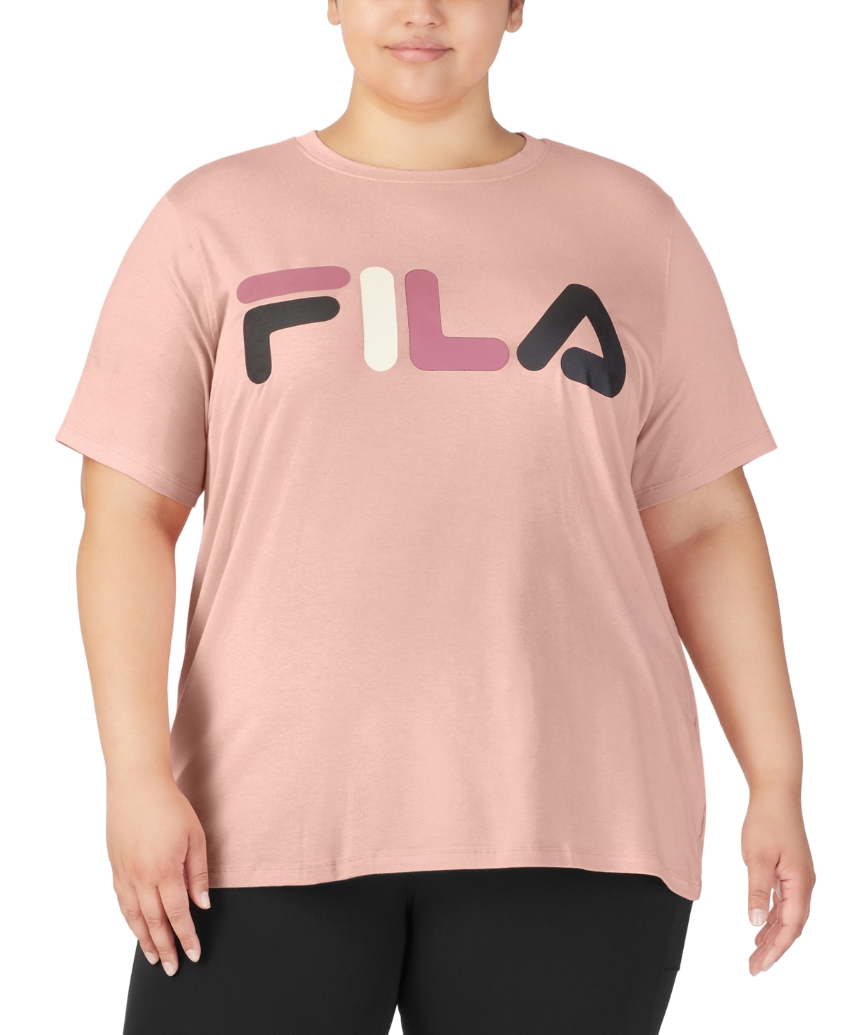 Fila Plus Size Cushy Crewneck T-Shirt