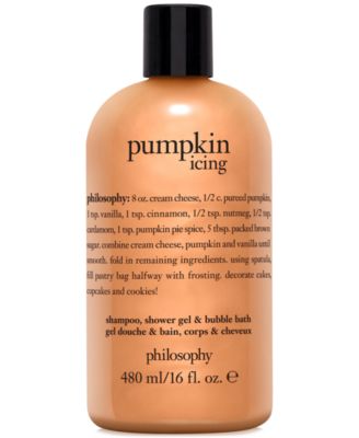 Pumpkin Icing Shampoo, Shower Gel & Bubble Bath, 16 oz., Created for Macy's