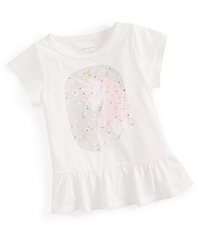 Baby Girls Unicorn Magic Peplum Top, Created for Macy's