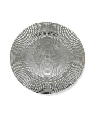 Viatrix Charger Plates 13" Electroplated Set, 4 Pieces