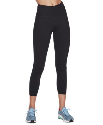 Skechers - Women's Gosculpt High-Rise Scalloped-Hem 7/8 Leggings