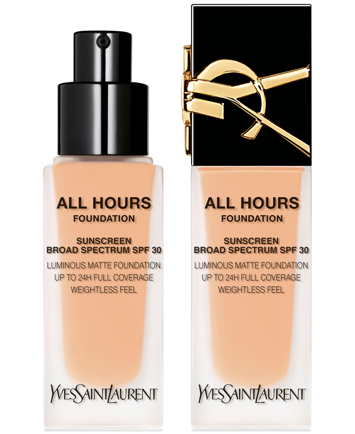 Yves Saint Laurent All Hours Luminous Matte Foundation Spf 30 - Ln7