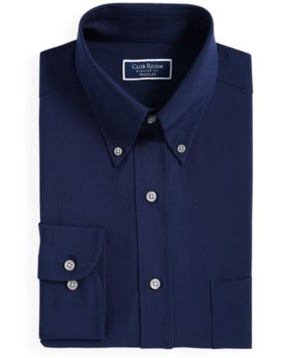 Men's Regular Fit Traveler Dress Shirt, Macy's Exclusive