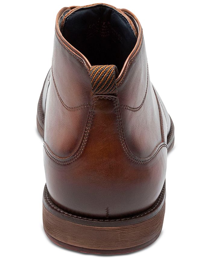 Stacy Adams Men's Kyron Plain Toe Lace Up Chukka Boots Macy's