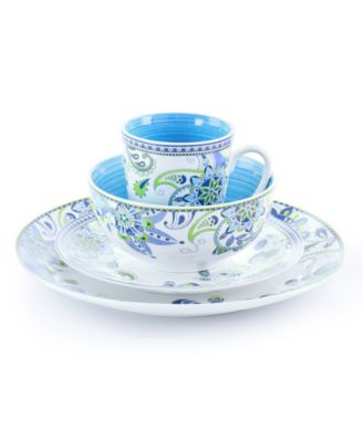 Mandala Concord 16 Pc. Dinnerware Set, Service for 4