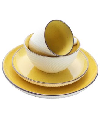 Yeva 16 Pc. Dinnerware Set, Service for 4