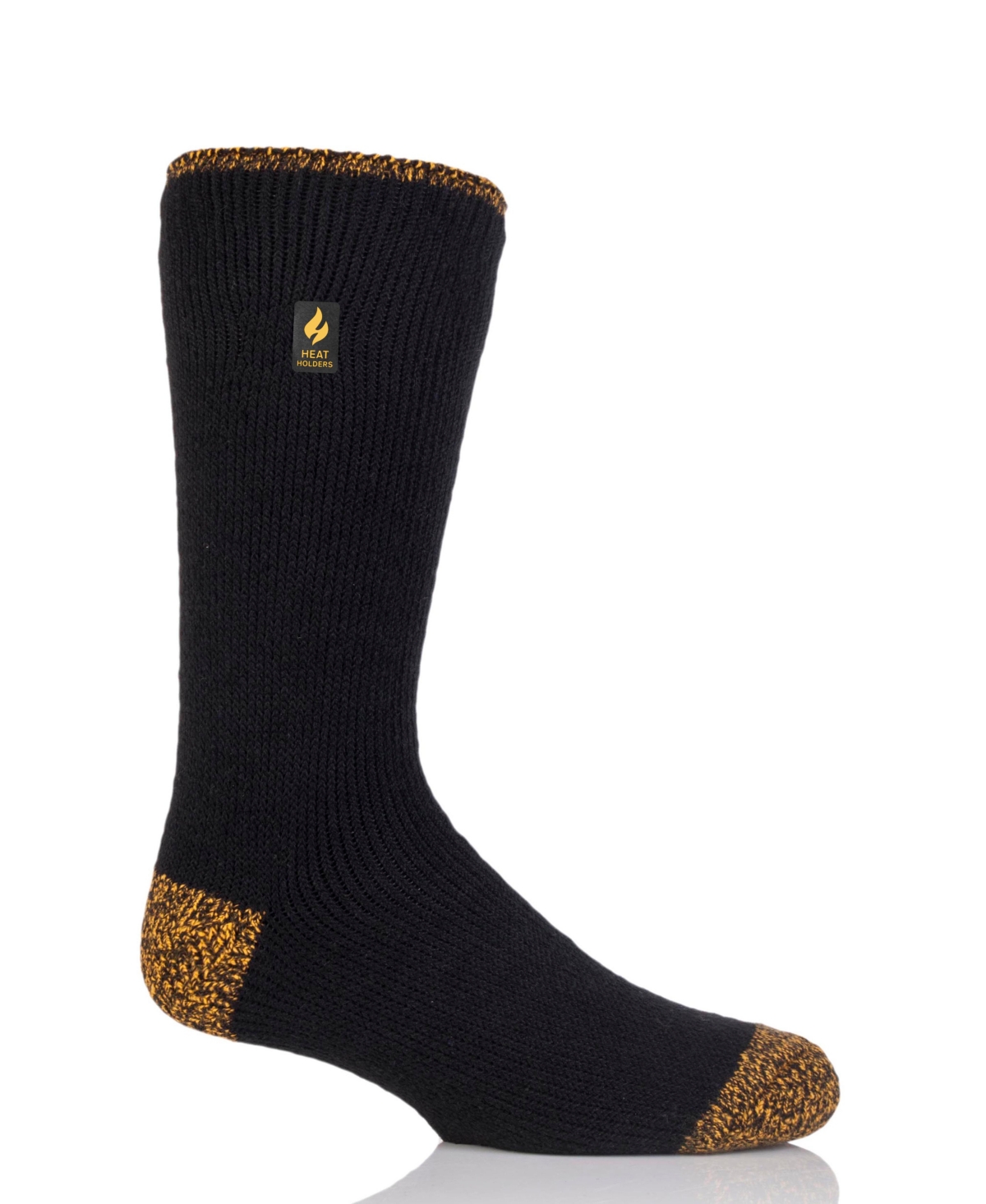 Men's Worxx Bruce Contrast Crew Sock - Black
