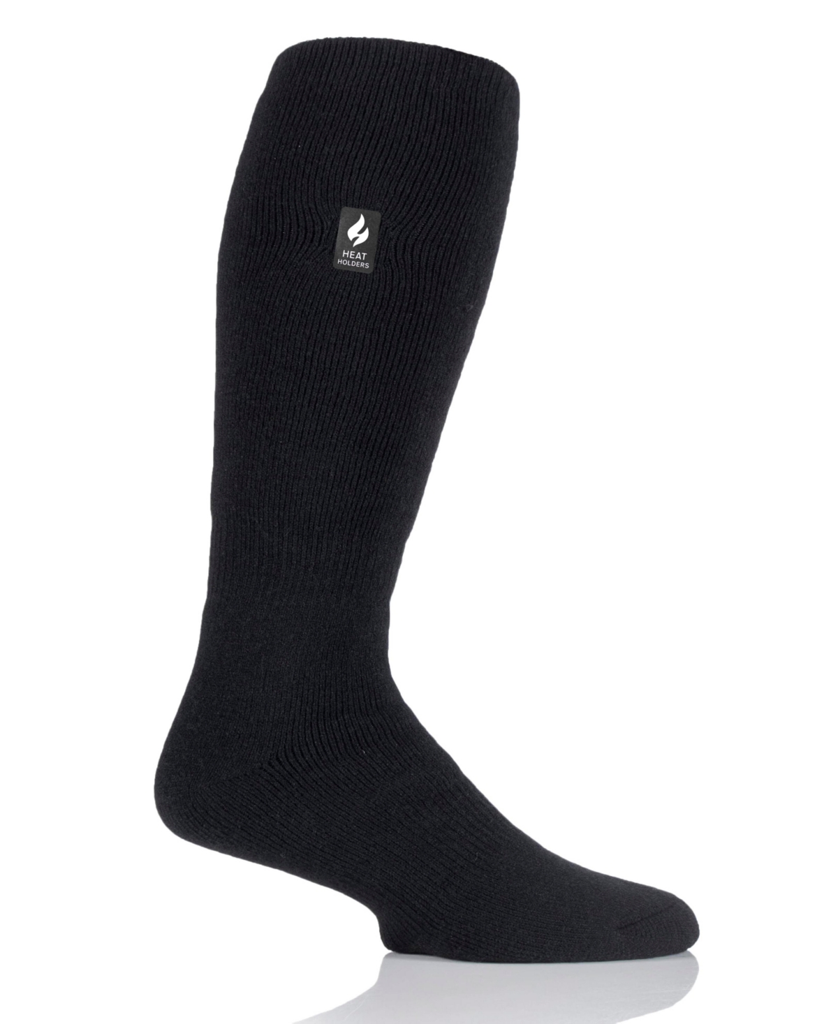 Men's Lite Kingfisher Solid Long Sock - Black