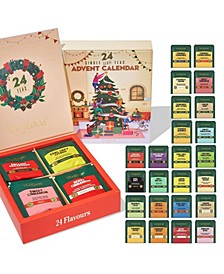 Advent Calendar Christmas 24 Varieties of Tea Bags Gift Set