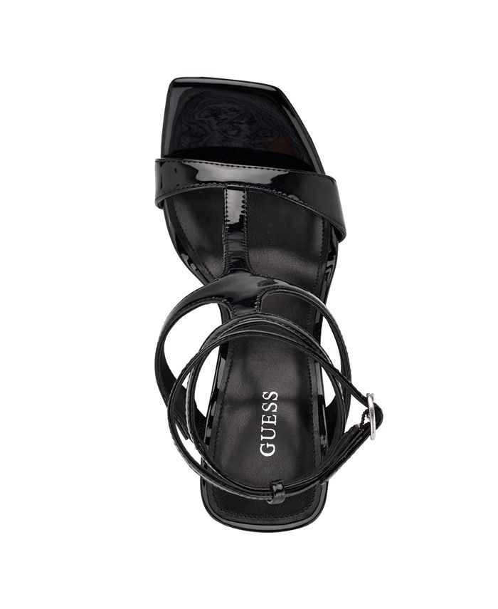 GUESS Women's Bacio Wedge Dress Sandals Macy's