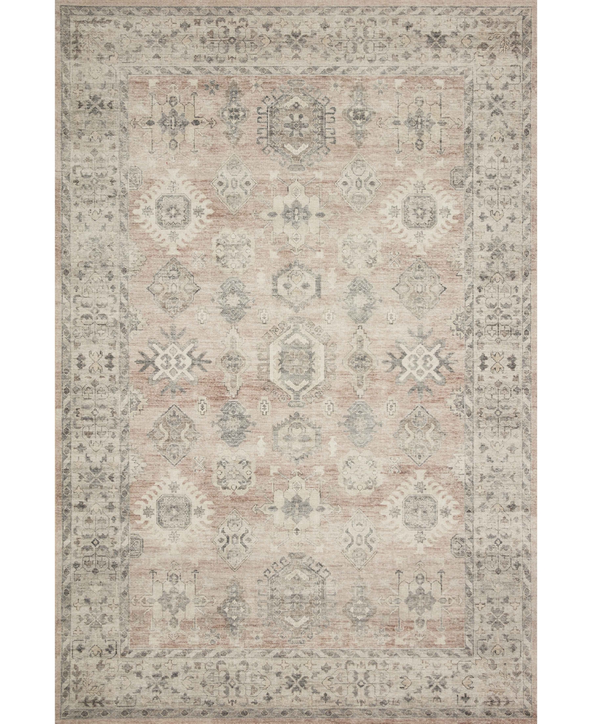 Loloi Ii Berk Brk-03 7'6in x 9'6in Area Rug - Tan, Multi