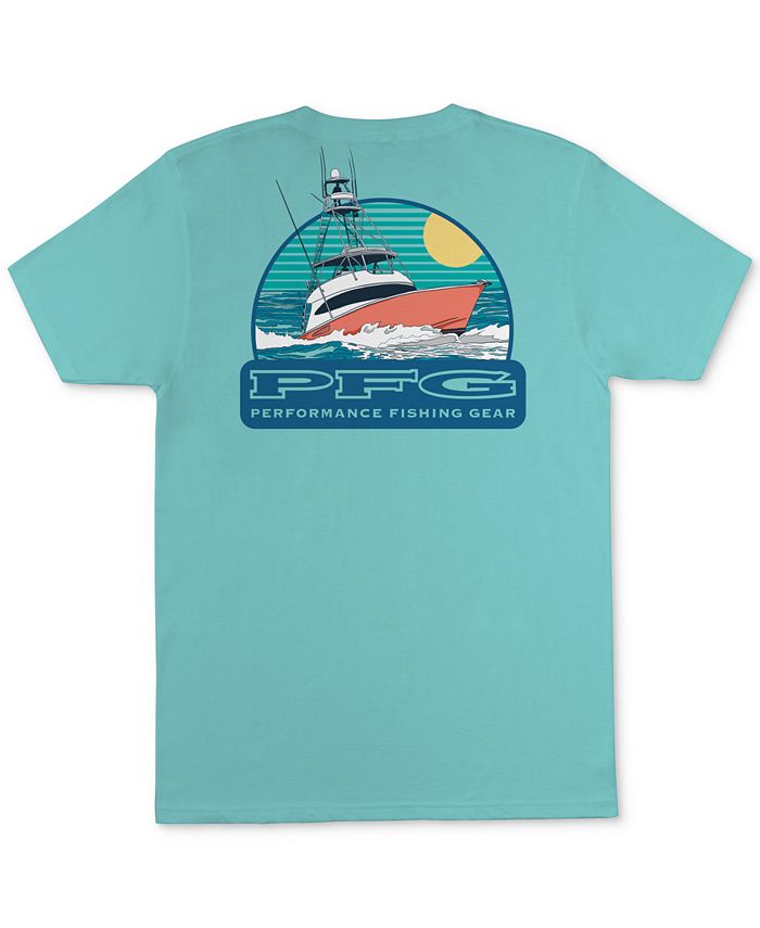 Columbia Men's Keeves PFG Boat Logo Graphic T-Shirt - Macy's