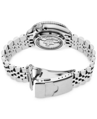 Men's Automatic 5 Sports Stainless Steel Bracelet Watch 43mm