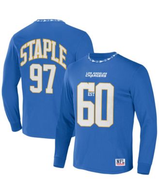 Men's NFL x Staple Blue Los Angeles Chargers Core Team Long Sleeve