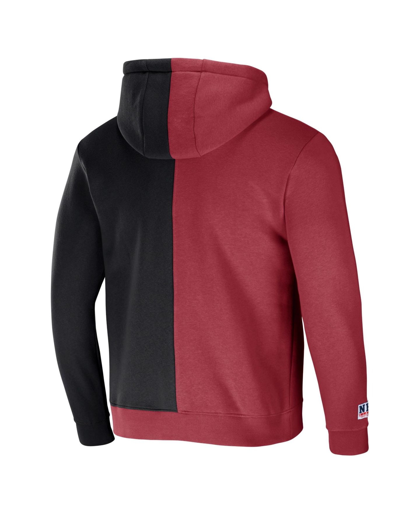 Мужское худи NFL Properties NFL X Staple Cardinal, Black Arizona Cardinals Split Logo Pullover — фото 4