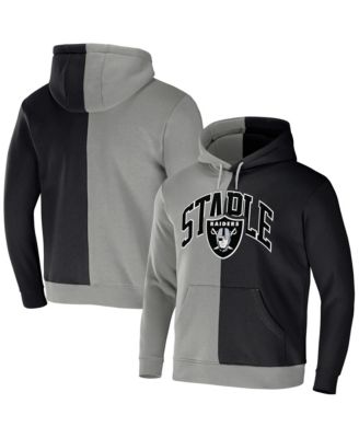 Nike Women's Team (NFL Las Vegas Raiders) Pullover Hoodie in Grey