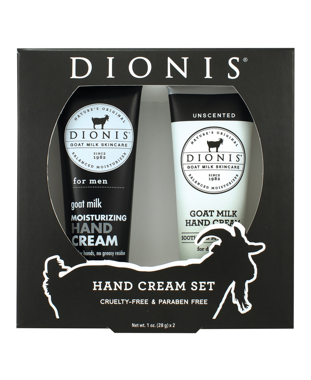 Men's Goat Milk Hand Cream Duo Set, 2 Piece