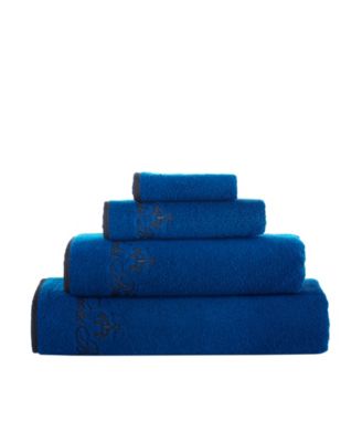 Contrast Frame 6 Piece Turkish Cotton Towel Set