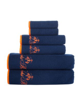 Contrast Frame Bath Towels