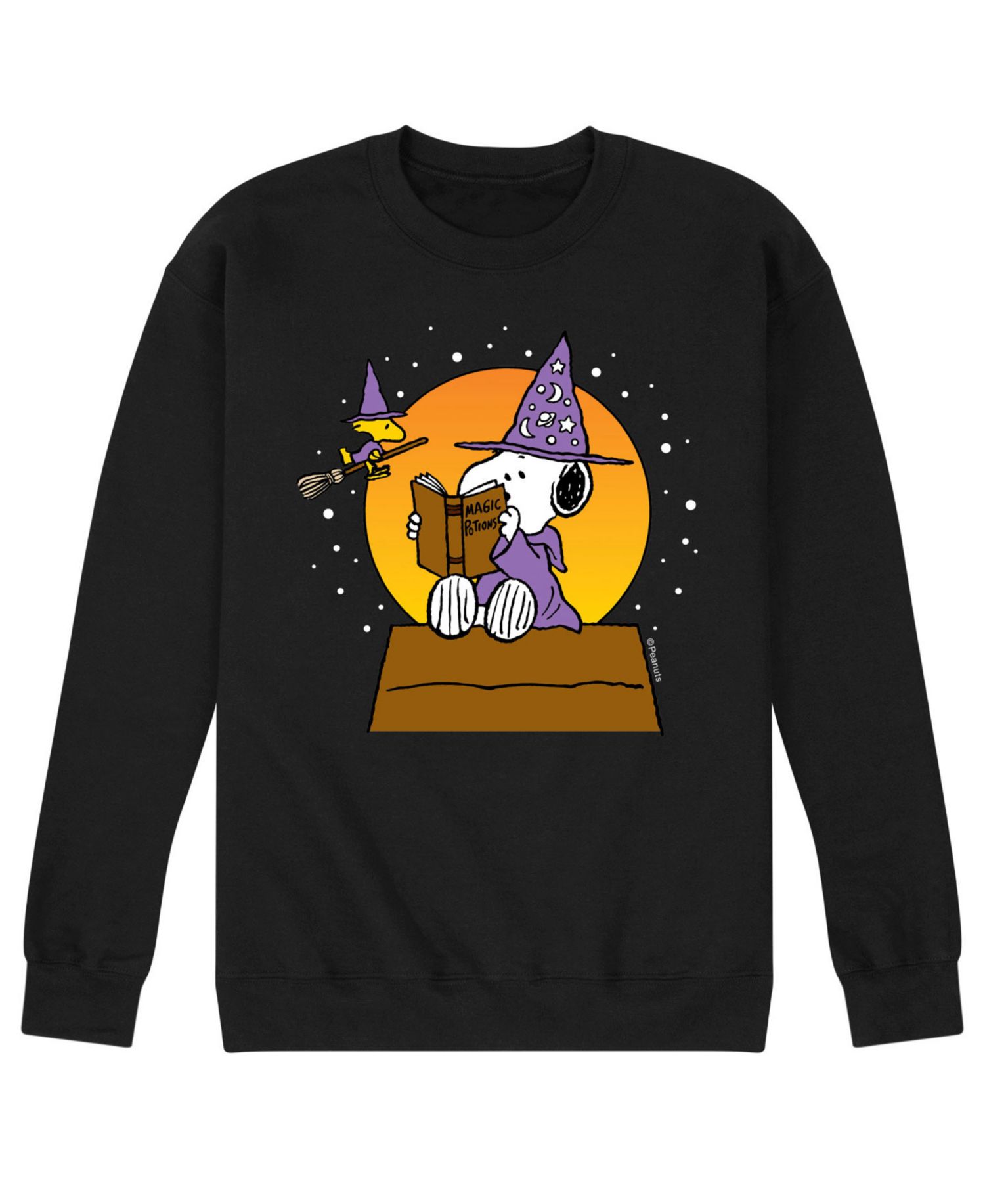Men's Peanuts Snoopy Warlock Fleece T-shirt
