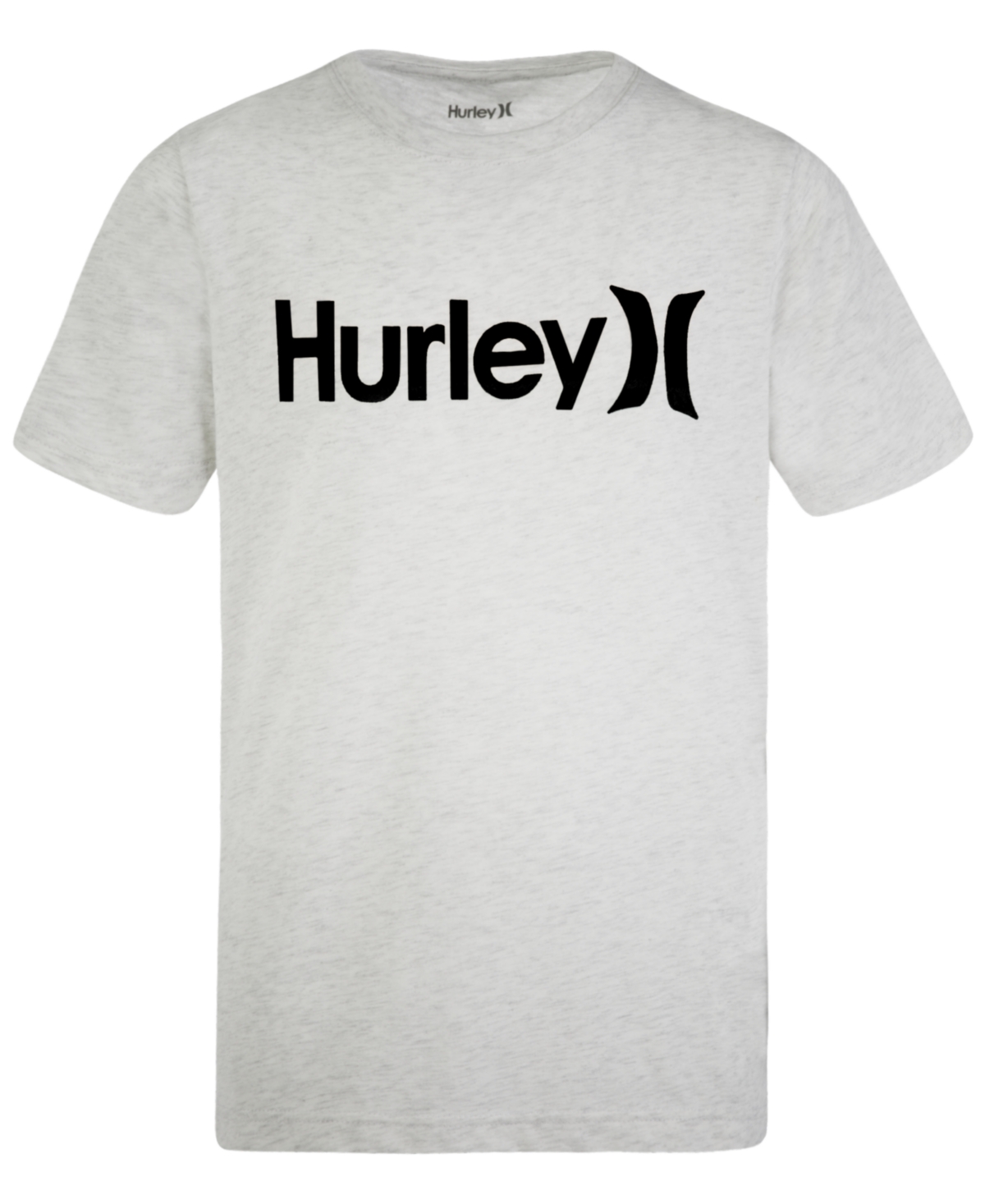 Hurley Little Boys One And Only Short Sleeves T-shirt In Birch Heather