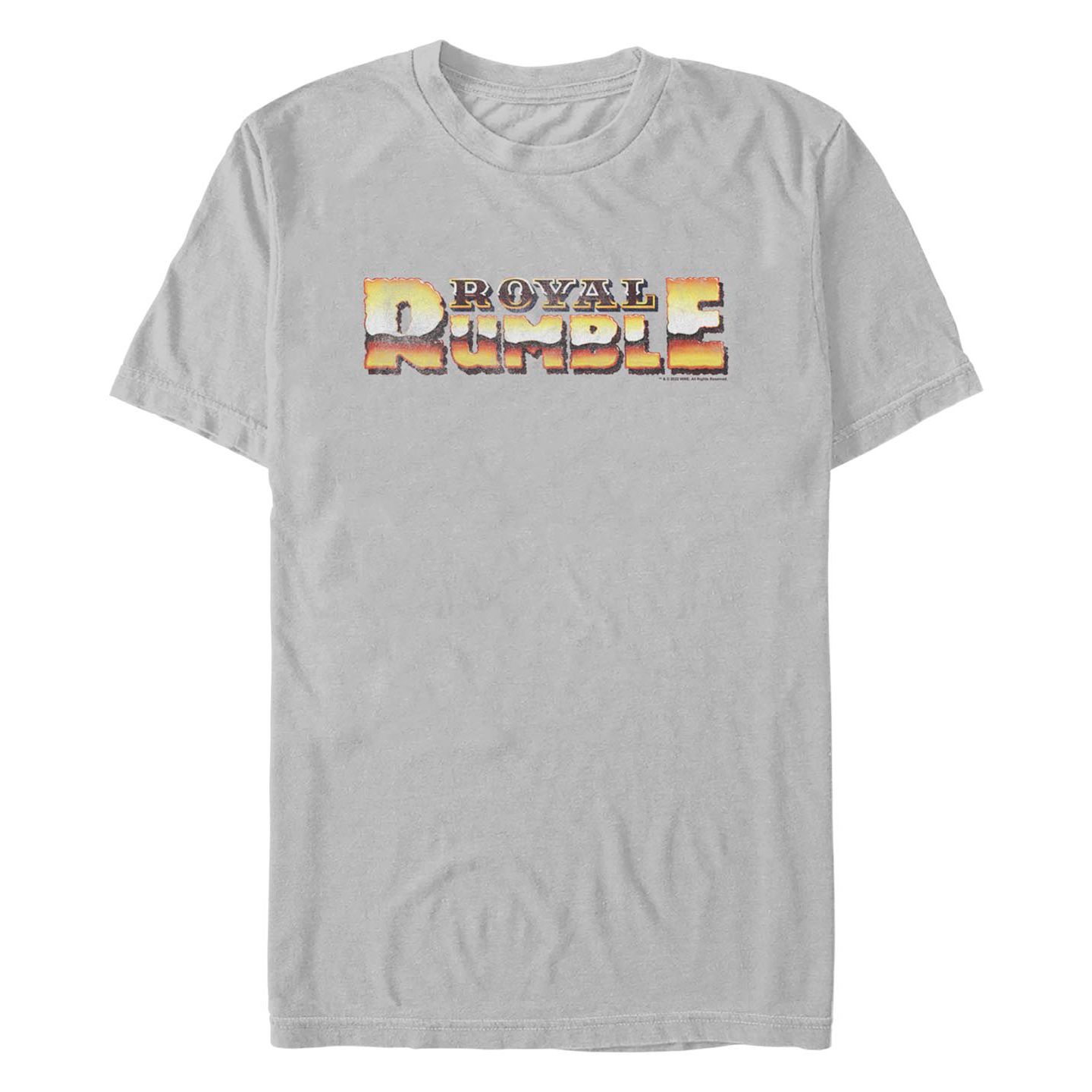 Мужская футболка Fifth Sun WWE Royal Rumble Short Sleeve, цвет: Серебряный — фото 1